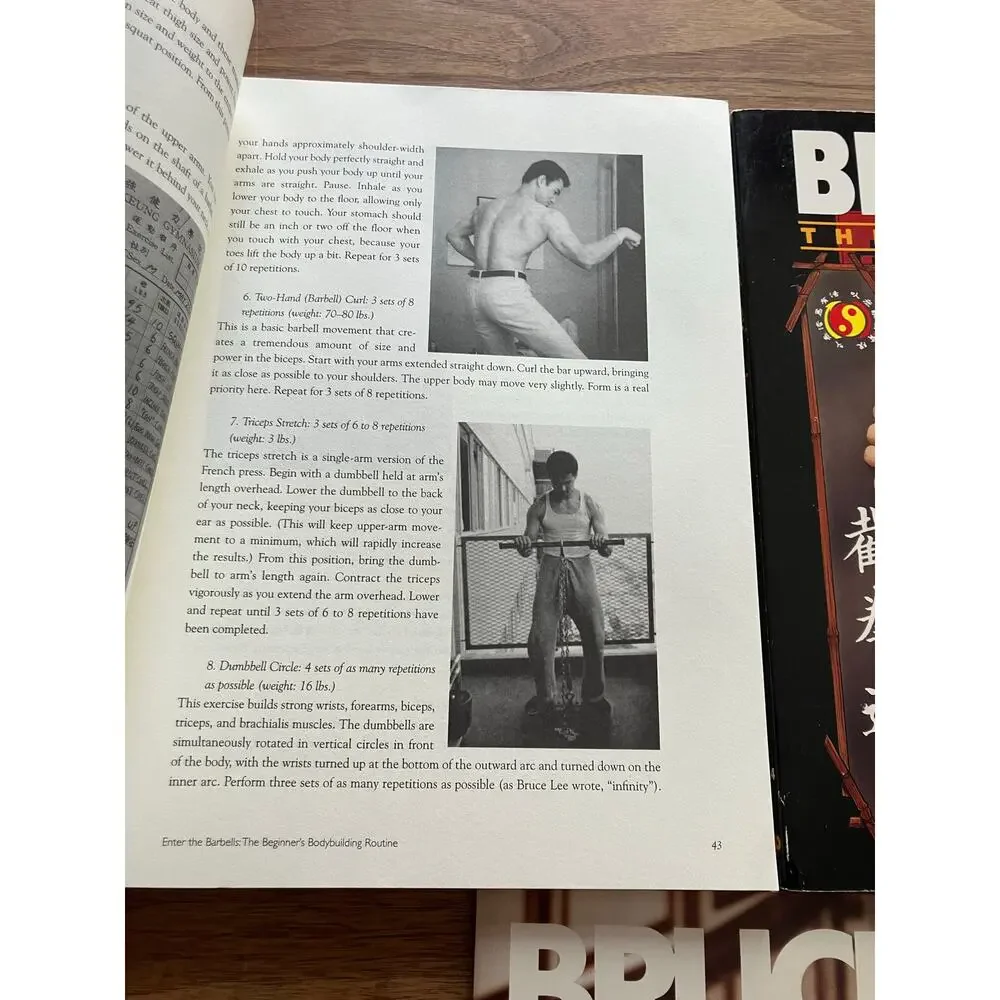Bruce Lee Book Lot The‎ Art of Expressing the Human Body Biography, Untold Story